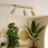 NOWOŚĆ MLP2330Lampa sufitowa JOKER CASHMERE/GOLD 3xGU10 Milagro