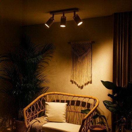 NOWOŚĆ MLP2330Lampa sufitowa JOKER CASHMERE/GOLD 3xGU10 Milagro