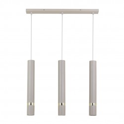 NOWOŚĆ MLP2332Lampa wisząca JOKER CASHMERE/GOLD 3xGU10 Milagro