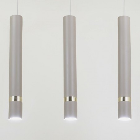 NOWOŚĆ MLP2332Lampa wisząca JOKER CASHMERE/GOLD 3xGU10 Milagro