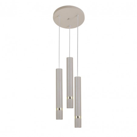 NOWOŚĆ MLP2333Lampa wisząca JOKER CASHMERE/GOLD 3xGU10 (koło) Milagro