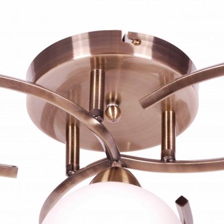 NOWOŚĆ Lampa sufitowa K-JSL-6084/4 AB z serii LARA Kaja