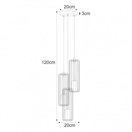 NOWOŚĆ Lampa wisząca K-4932 z serii FALCON Kaja