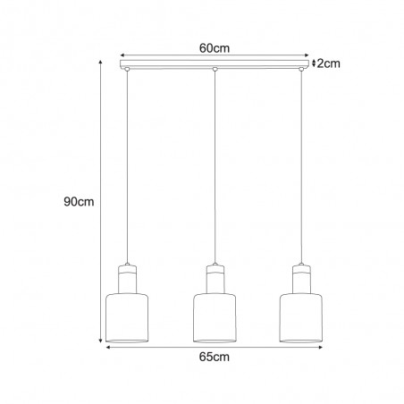 NOWOŚĆ Lampa wisząca K-5258 z serii ALTO Kaja