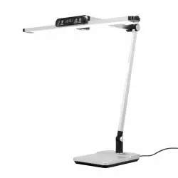 NOWOŚĆ Lampka biurkowa K-BL1321 SREBRNY z serii ARES Kaja