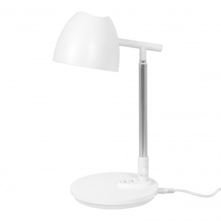 NOWOŚĆ Lampka biurkowa K-BL1528 BIAŁY z serii LOLEK Kaja