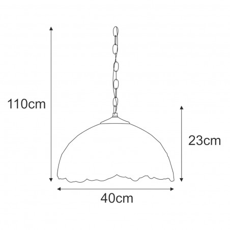 NOWOŚĆ Lampa wisząca K-P16814 z serii SUNFLOWER Kaja