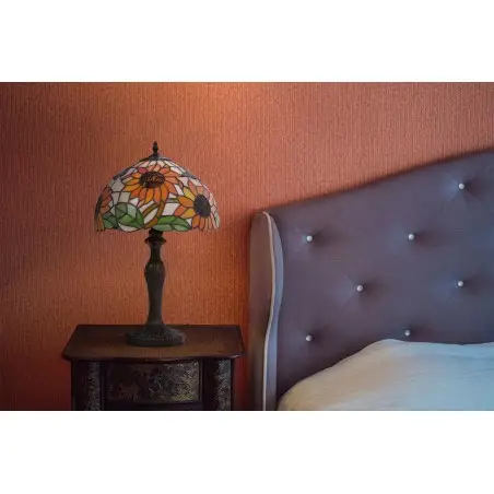 NOWOŚĆ Lampka stołowa K-G12814 z serii SUNFLOWER Kaja