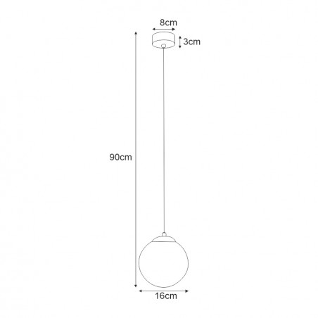 NOWOŚĆ Lampa wisząca K-5401 z serii LUMIA Kaja