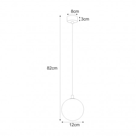 NOWOŚĆ Lampa wisząca K-5550 z serii ASPEN Kaja