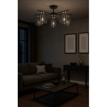 NOWOŚĆ Lampa sufitowa K-5527 z serii LUNA Kaja
