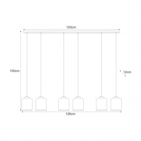 NOWOŚĆ Lampa wisząca K-5572 z serii SORO Kaja