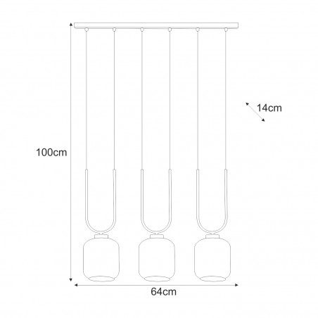 NOWOŚĆ Lampa wisząca K-5581 z serii CONI Kaja