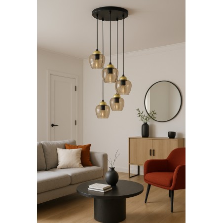 NOWOŚĆ Lampa wisząca K-5607 z serii TULA Kaja