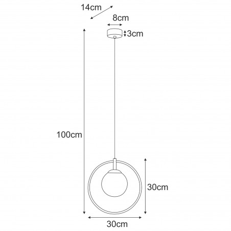 NOWOŚĆ Lampa wisząca K-5473 z serii MALTA Kaja