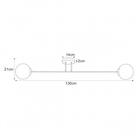 NOWOŚĆ Lampa sufitowa K-5405 z serii LUMIA Kaja
