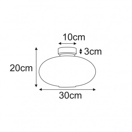 NOWOŚĆ Lampa sufitowa K-5677 z serii ARCO Kaja