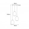 NOWOŚĆ Lampa wisząca K-5722 z serii BALBO Kaja