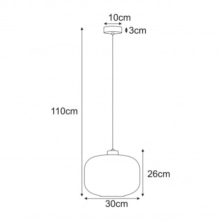 NOWOŚĆ Lampa wisząca K-5661 z serii CAMPO Kaja