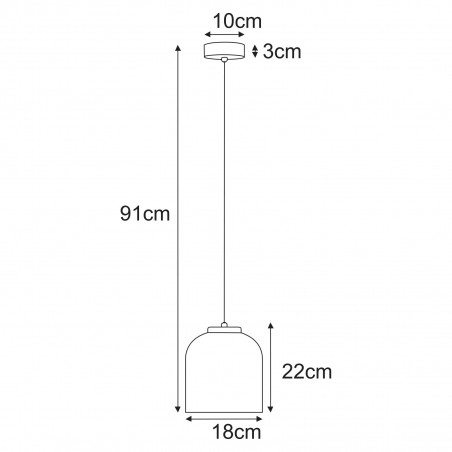 NOWOŚĆ Lampa wisząca K-5620 z serii CAPRI Kaja