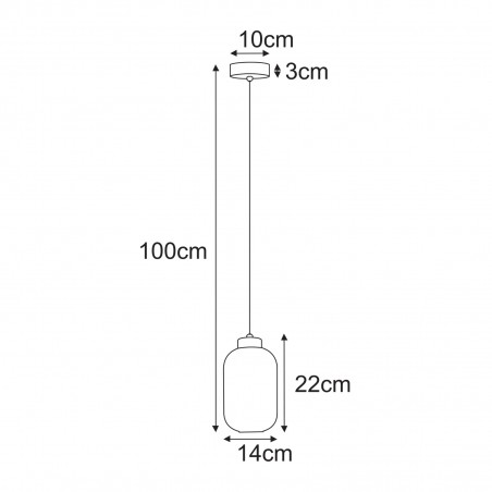 NOWOŚĆ Lampa wisząca K-5740 z serii FADIGA Kaja