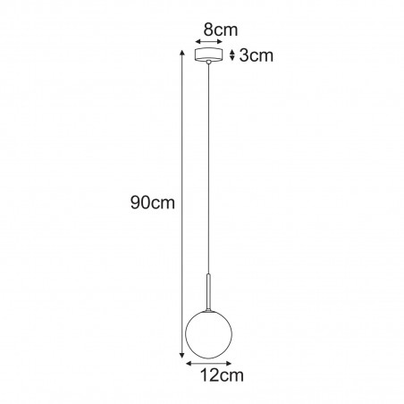 NOWOŚĆ Lampa wisząca K-5685 z serii GIRO Kaja