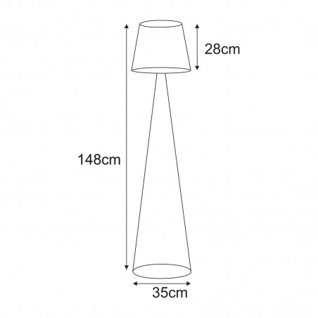 NOWOŚĆ Lampa podłogowa K-5817 z serii LIVIA Kaja