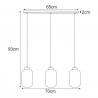 NOWOŚĆ Lampa wisząca K-5754 z serii SILVA Kaja