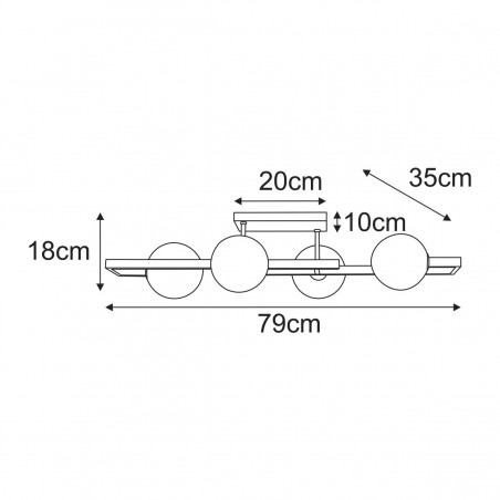 NOWOŚĆ Lampa wisząca K-5771 z serii TORES Kaja