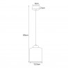 NOWOŚĆ Lampa wisząca K-5810 z serii VANES Kaja