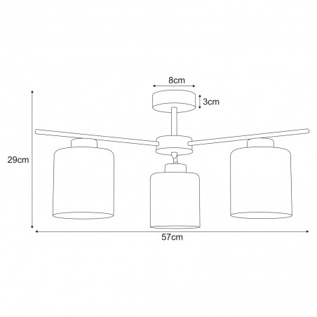 NOWOŚĆ Lampa wisząca K-5811 z serii VANES Kaja