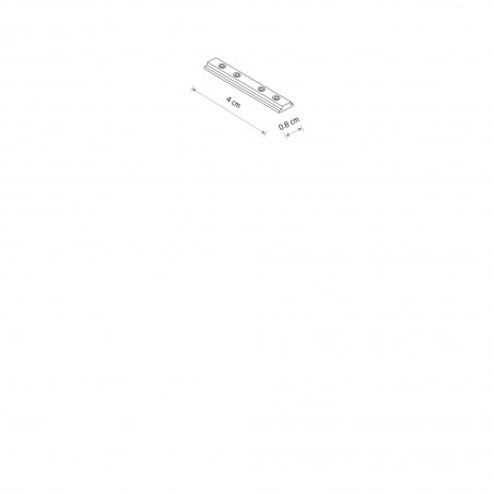 NOWOŚĆ NANO - LVM TRACK BUCKLE CONNECTOR 11726 Nowodvorski