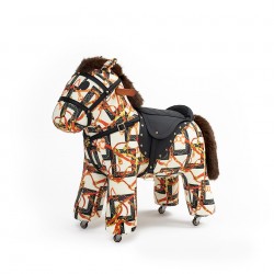 NOWOŚĆ KH1501100352 Fotel dziecięcy HOBBY HORSE PONY  King Home