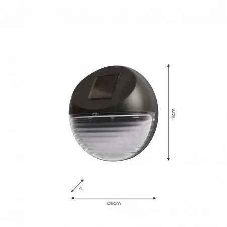 NOWOŚĆ EKO0606Lampa Solarna Wall 6000K IP44 Milagro