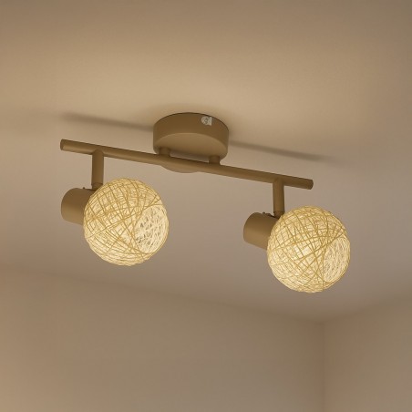 NOWOŚĆ ML2118Lampa sufitowa DEX 2xE14 Milagro