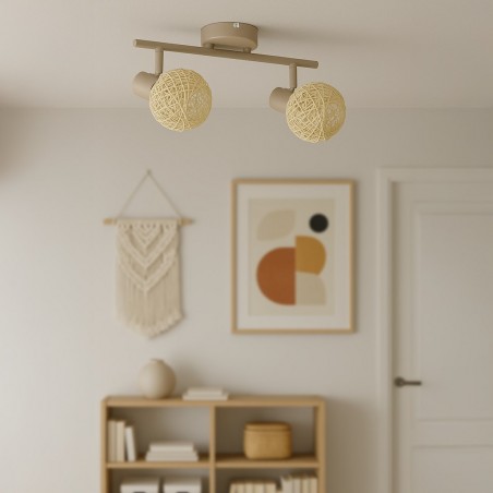 NOWOŚĆ ML2118Lampa sufitowa DEX 2xE14 Milagro
