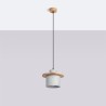 NOWOŚĆ Lampa wisząca MAB betonSL.1363 Sollux