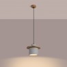 NOWOŚĆ Lampa wisząca MAB betonSL.1363 Sollux