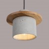 NOWOŚĆ Lampa wisząca MAB betonSL.1363 Sollux