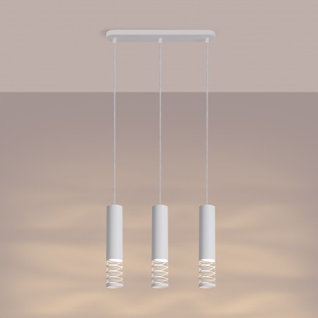 NOWOŚĆ Lampa wisząca LAMI 3L białySL.1688 Sollux