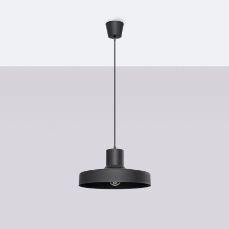 NOWOŚĆ Lampa wisząca BILO czarnaSL.1703 Sollux