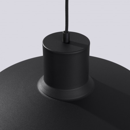 NOWOŚĆ Lampa wisząca BILO czarnaSL.1703 Sollux