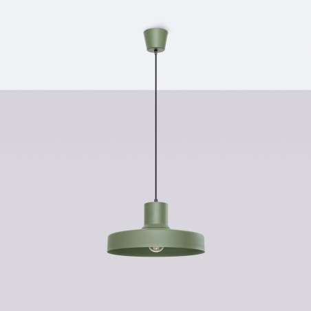 NOWOŚĆ Lampa wisząca BILO zielona oliwkaSL.1705 Sollux