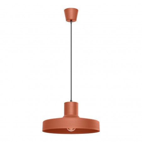 NOWOŚĆ Lampa wisząca BILO ochra czerwonaSL.1706 Sollux