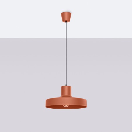 NOWOŚĆ Lampa wisząca BILO ochra czerwonaSL.1706 Sollux
