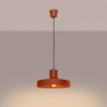NOWOŚĆ Lampa wisząca BILO ochra czerwonaSL.1706 Sollux