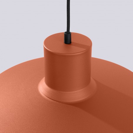 NOWOŚĆ Lampa wisząca BILO ochra czerwonaSL.1706 Sollux