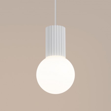 NOWOŚĆ Lampa wisząca HALO 1 białaSL.1709 Sollux