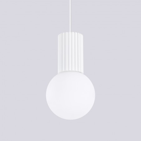 NOWOŚĆ Lampa wisząca HALO 1 białaSL.1709 Sollux