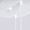 NOWOŚĆ Lampa wisząca HALO 3P białaSL.1710 Sollux
